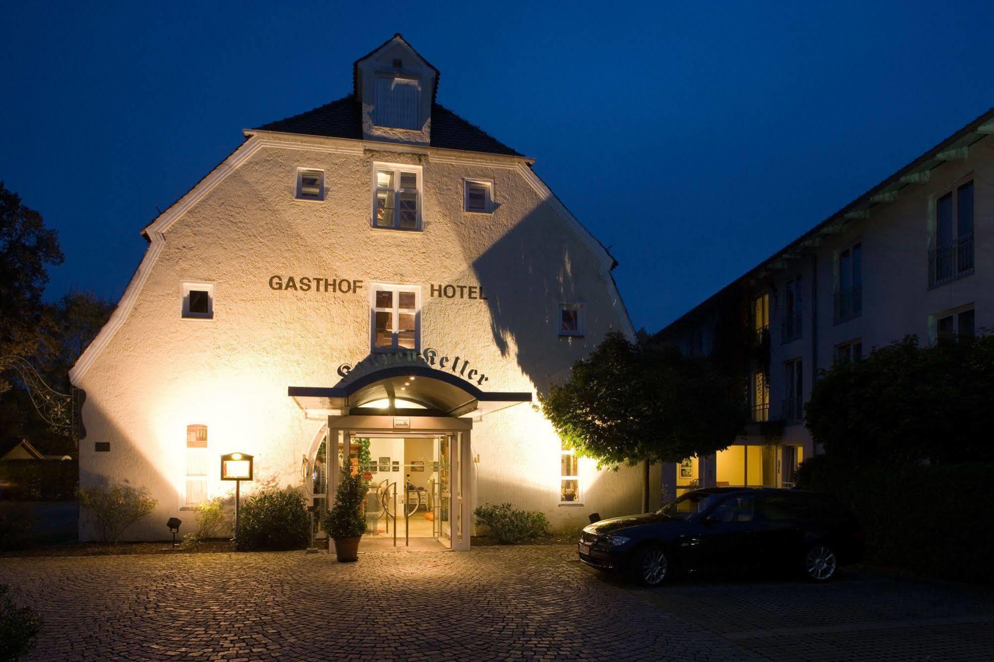 Hotel Kannenkeller Лауинген Экстерьер фото